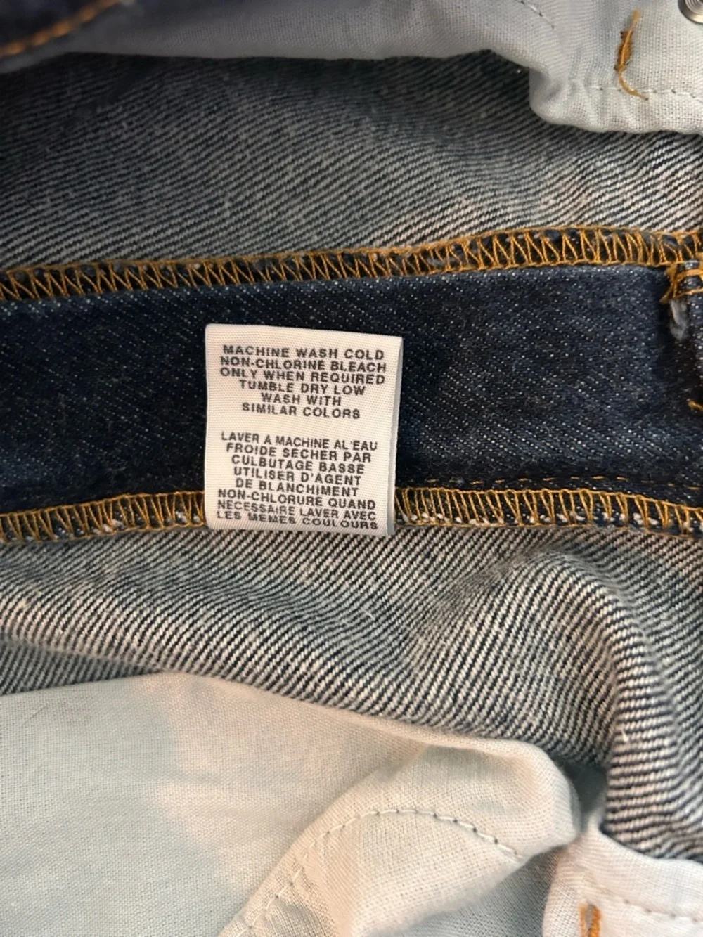 Ralph Lauren Dark Indigo Straight Jeans. Cotton